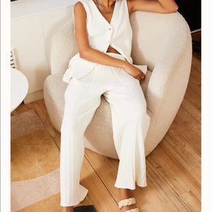 Free People Dana Set in Ivory